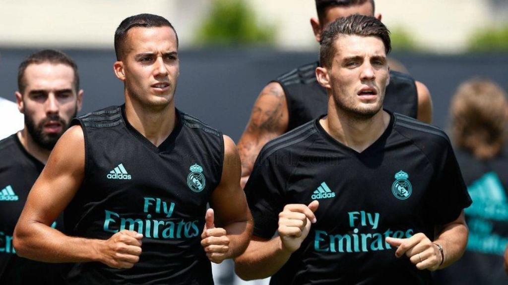 Lucas y Kovacic entrenan en UCLA