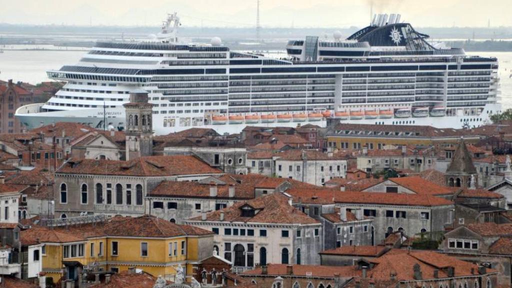 Un crucero por los canales de Venecia.