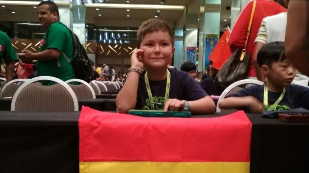 Ignacio Martín Bravo, durante la competición.