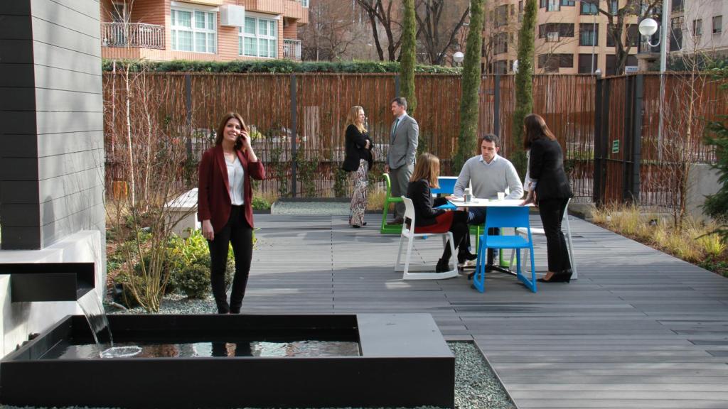 Tras la remodelación, la sede cuenta con un espacio dedicado a la innovación y el emprendimiento corporativo.