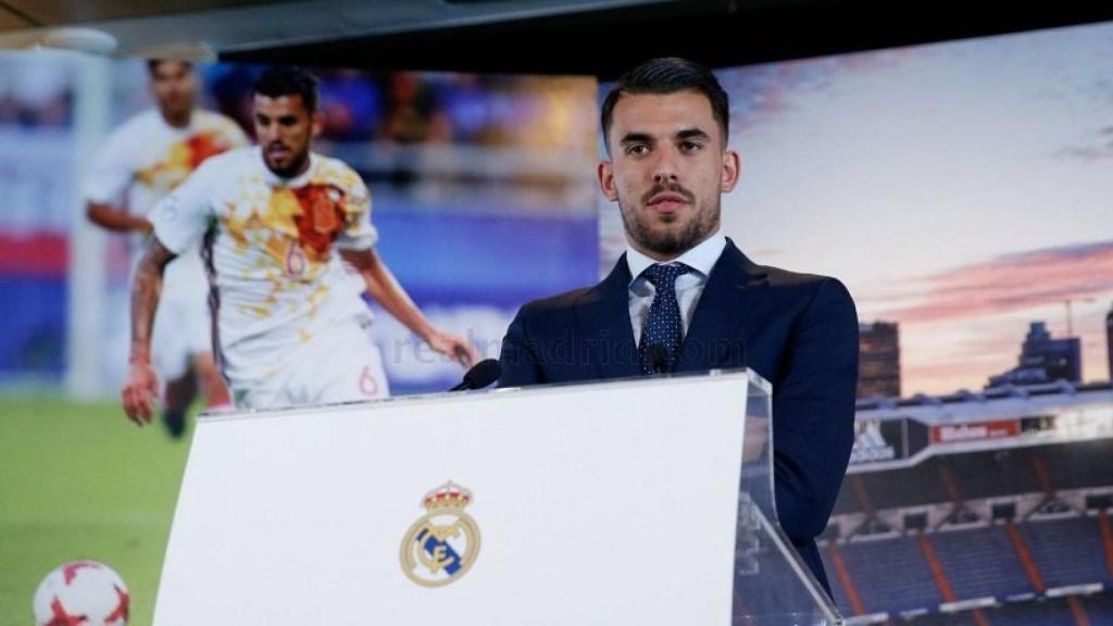 Ceballos en el acto de presentación