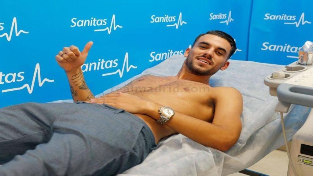 Dani Ceballos pasa reconocimiento médico.