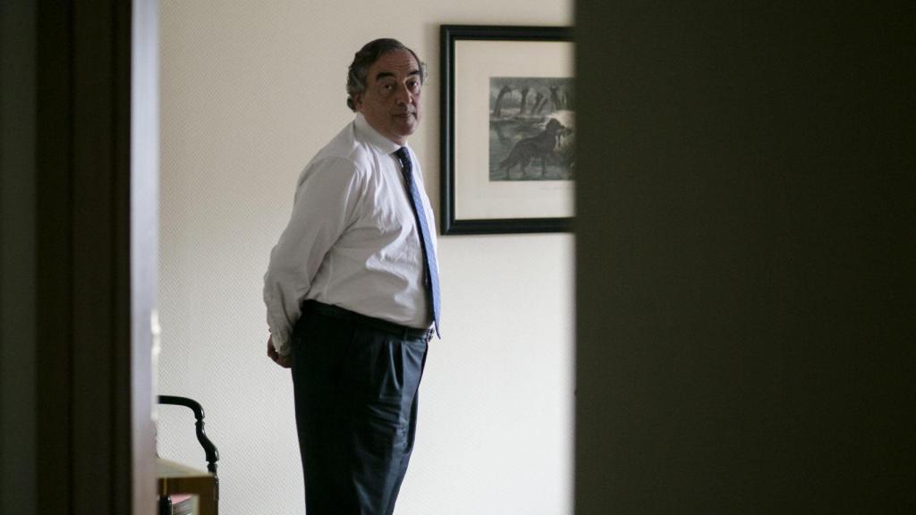 Rosell, en una de las salas de la CEOE.