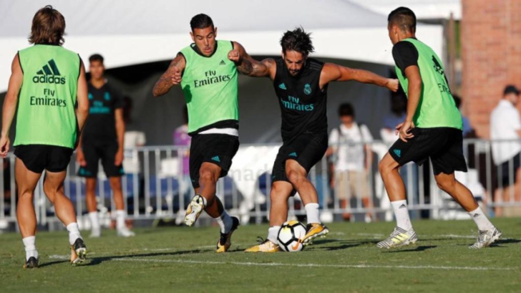 El balón fue el gran protagonista en la novena jornada de entrenamientos.