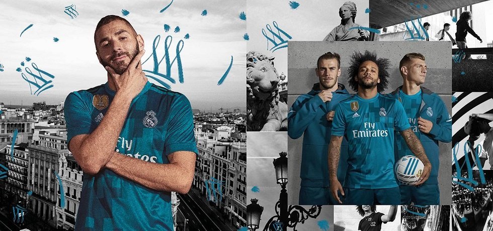La tercera equipación del Real Madrid