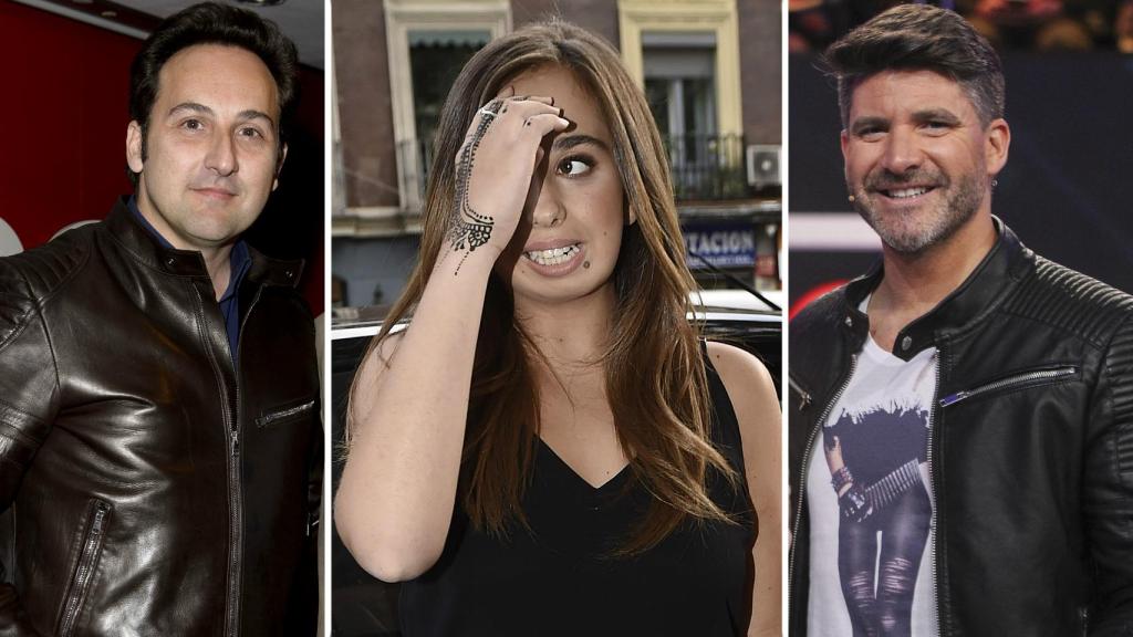 Íker Jiménez, Andrea Janeiro y Toño Sanchís.