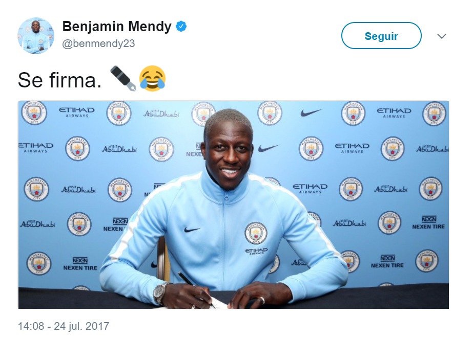 Mendy, el nuevo fichaje de Guardiola, se ríe de Piqué y Neymar