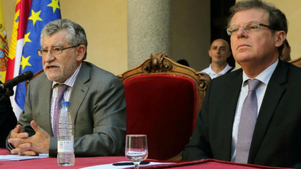 Ángel Felpeto y MIguel Ángel Collado en una fotografía de archivo