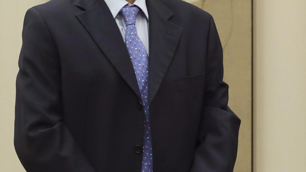 Jaime Caruana durante su comparecencia en la Comisión de Investigación del Congreso de los Diputados.