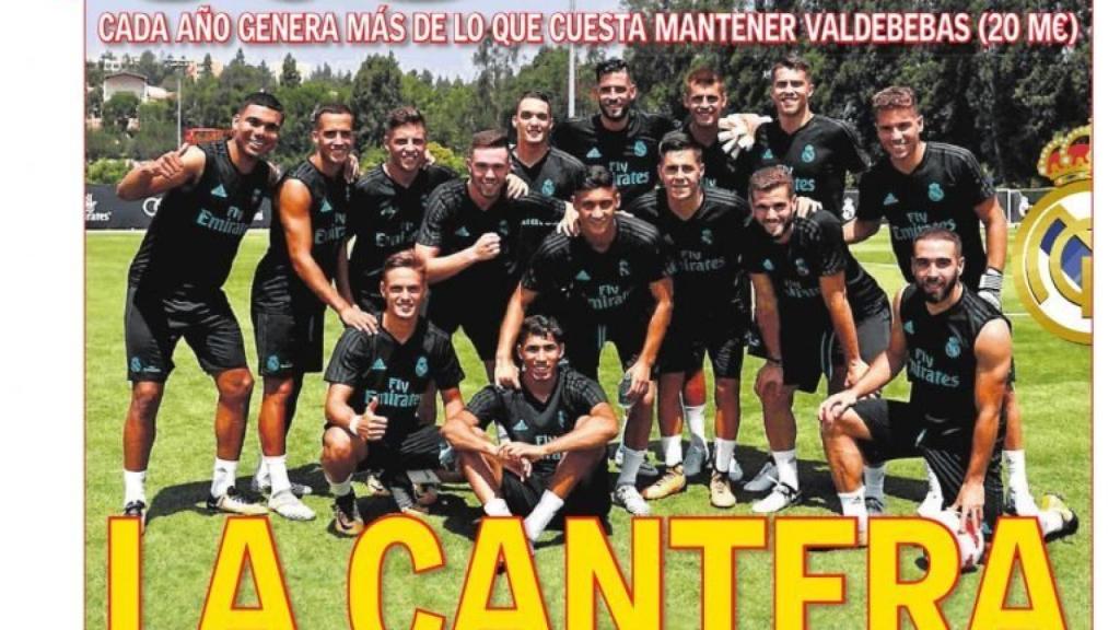 Portada de MARCA (25/07/2017).