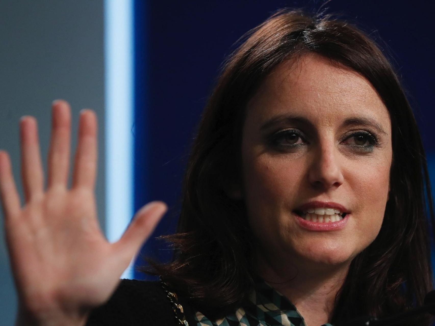 Andrea Levy ha sido la encargada de formular las cinco preguntas referentes a CatLeaks