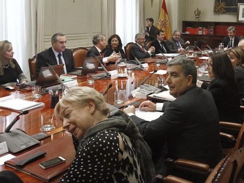 Reunión del pleno del Consejo General del Poder Judicial