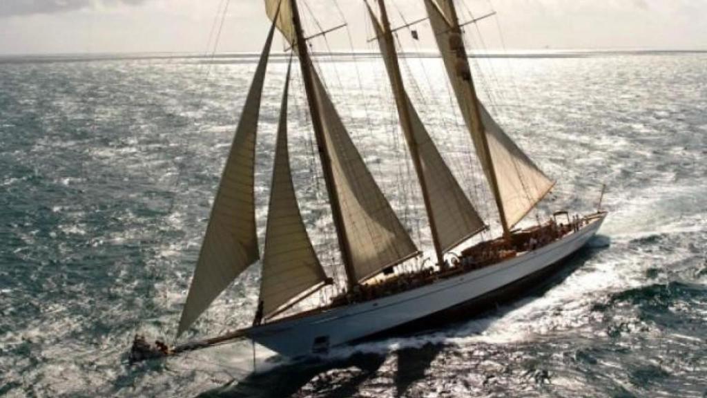 El yate 'Adix', propiedad de Jaime Botín en el que se encontraba el Picasso.