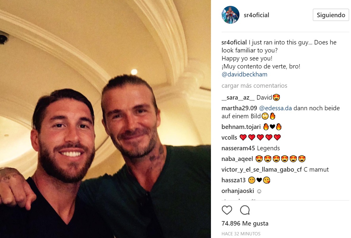 El reencuentro más madridista de Sergio Ramos en UCLA
