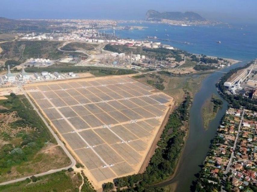 Planta solar de Endesa en Cádiz.