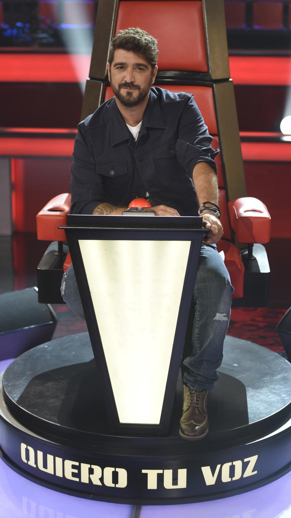 Antonio Orozco es 'coach' de la voz.