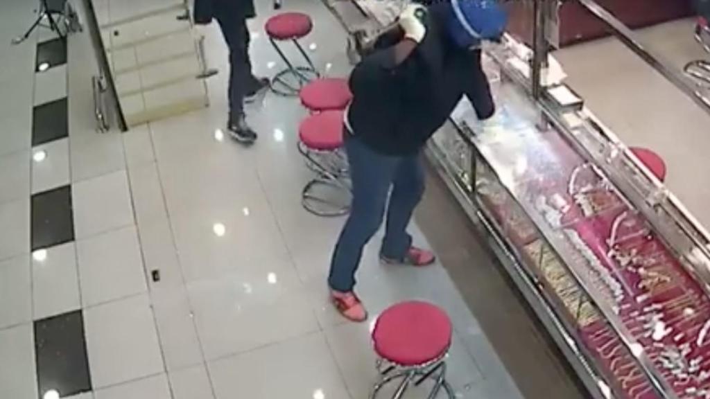 Un ladrón con un mal día en el trabajo