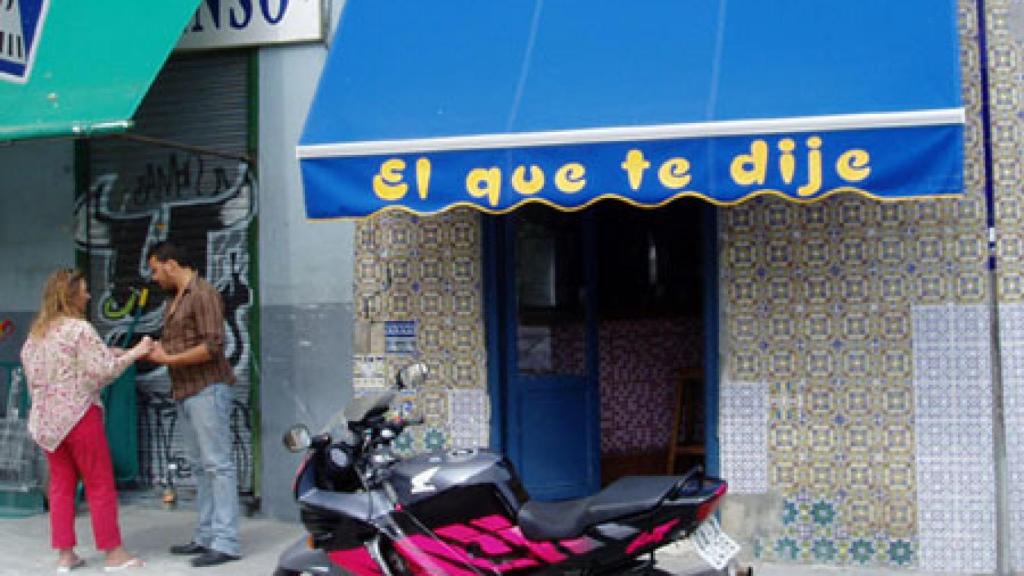 El que te dije, hombre, el que te dije