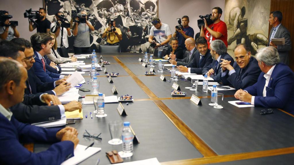 Reunión de la comisión directiva del Consejo Superior de Deportes, el pasado día 25.