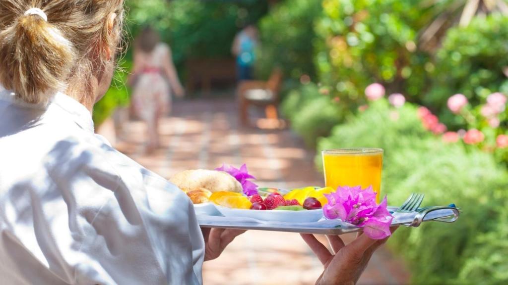 Uno de los servicios de catering del hospital hc marbella