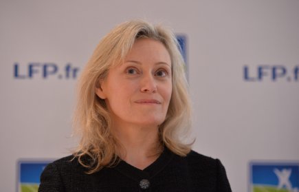 Nathalie Boy de la Tour, presidente de la Ligue-1.