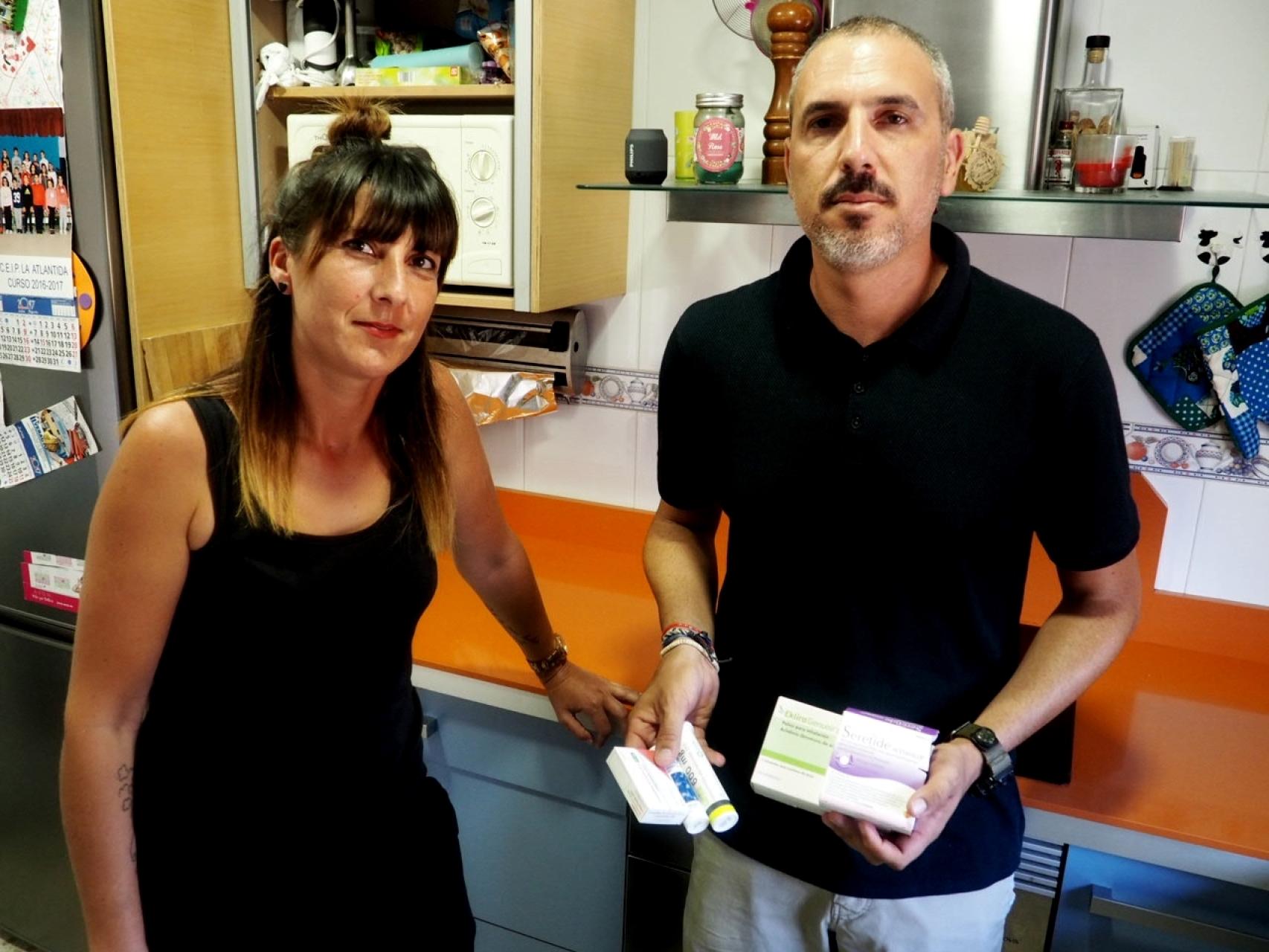 Lorena perdió a su hermano enfermo de silicosis en 2015. Ismael, que también padece la enfermedad, vio cómo la dolencia se llevaba la vida de su primo.