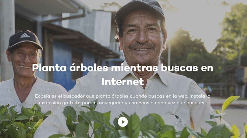 ecosia buscador