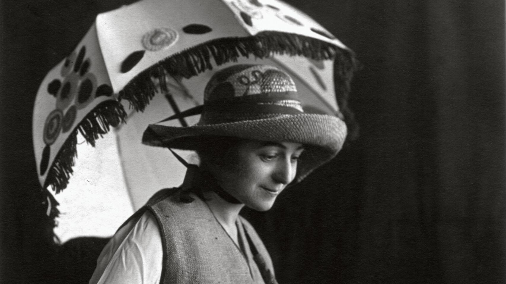 Retrato de la artista Sonia Delaunay. | Foto cortesía del Museo Thyssen-Bornemisza.