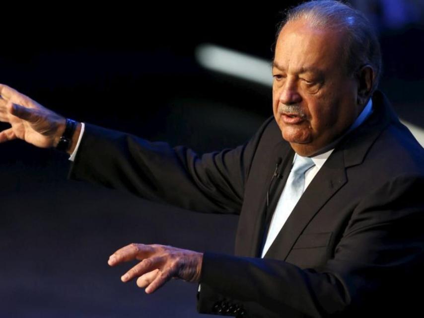 El empresario mexicano Carlos Slim tiene el control de FCC y Realia.