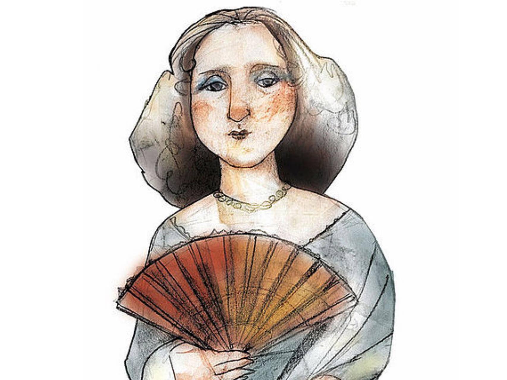 Retrato de María Andrea Casamayor y de La Coma.