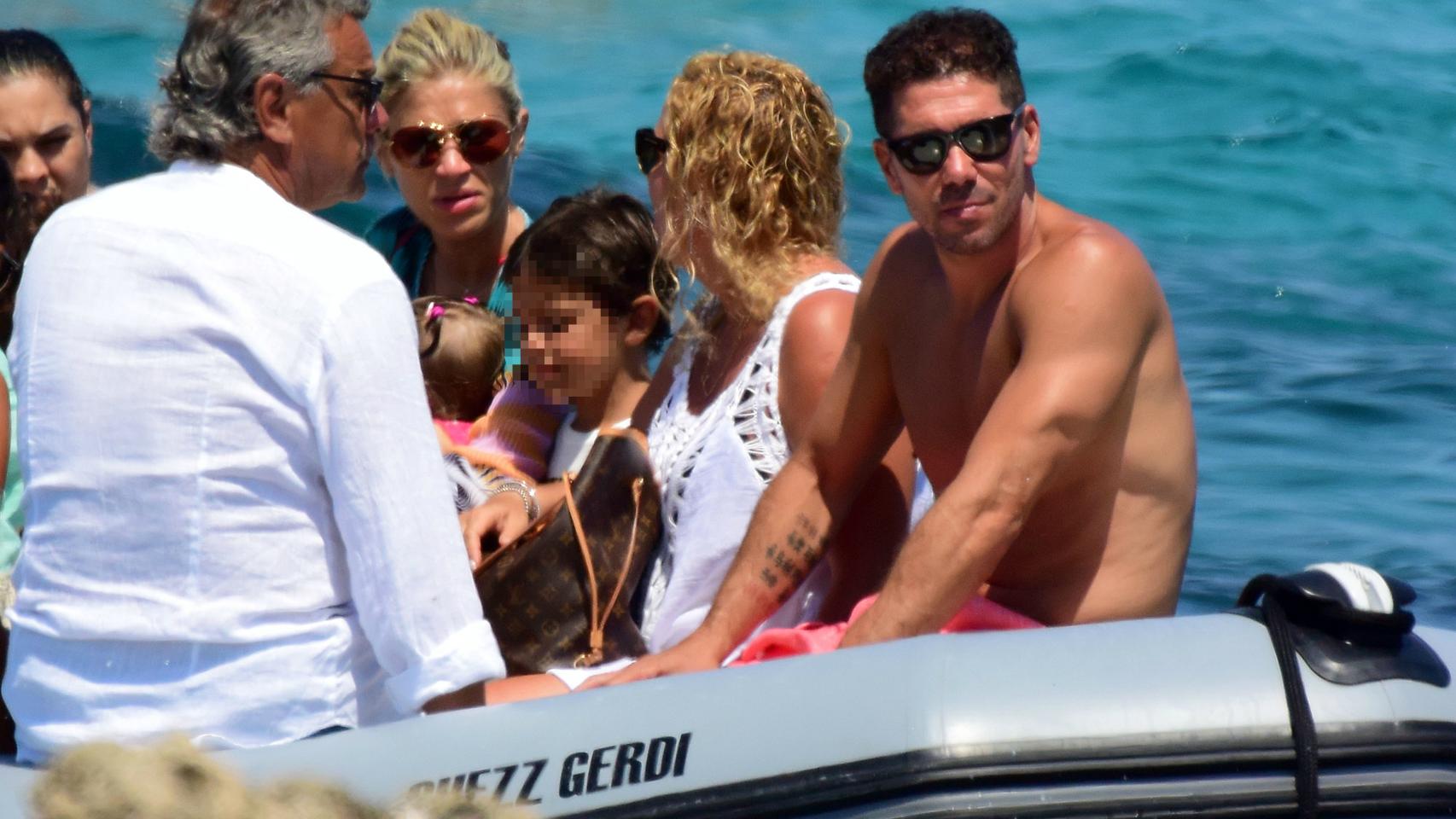 'El Cholo' disfruta en alta mar