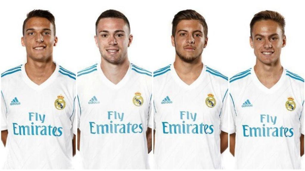 Quezada, Manu, Franchu y Dani Gómez- refuerzos de lujo para el Castilla