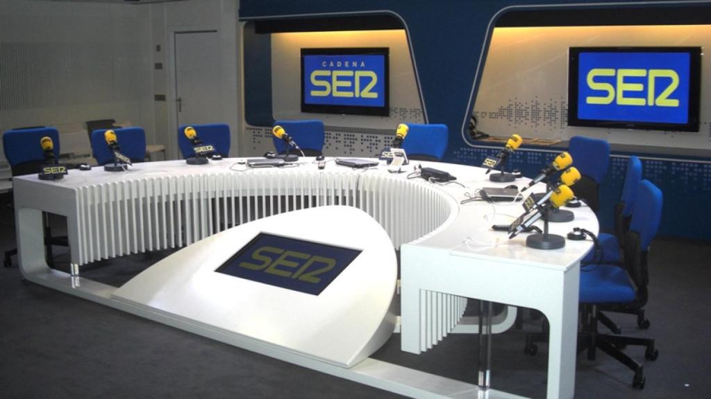 Estudio de radio de Cadena Ser en Madrid, en una imagen de archivo.