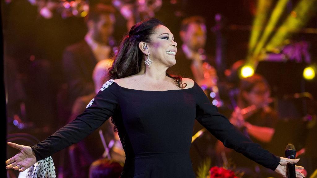 Isabel Pantoja, en su primer concierto en Madrid tras salir de la cárcel.