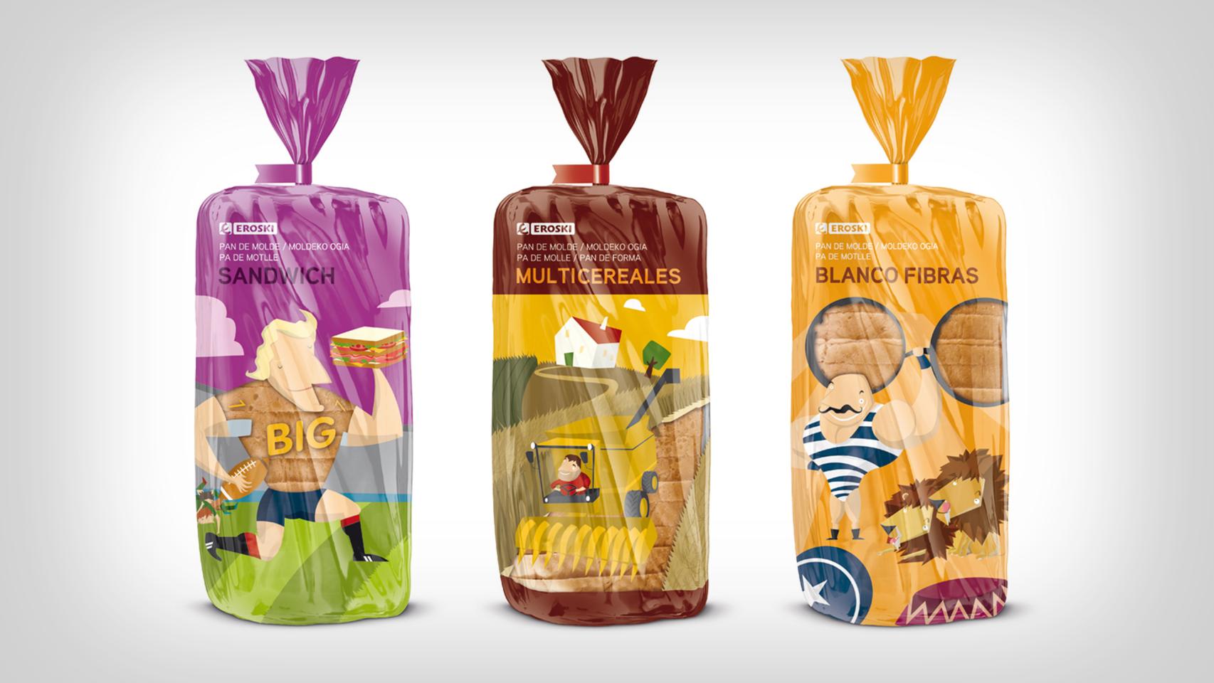 El pan de molde de Eroski es el que más tiempo aguanta sin ponerse malo.