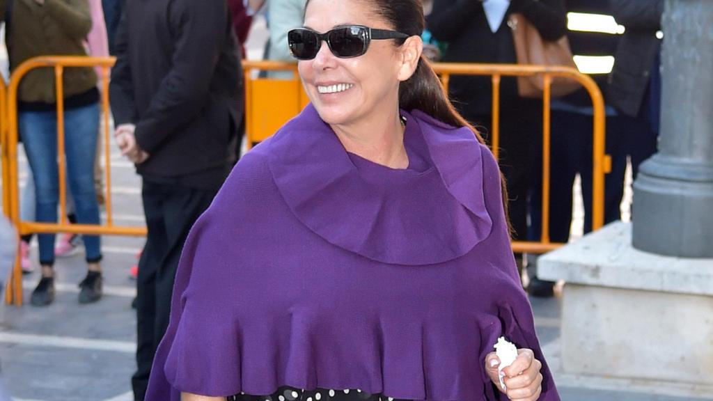 Isabel Pantoja en Aranjuez, en una imagen de archivo.