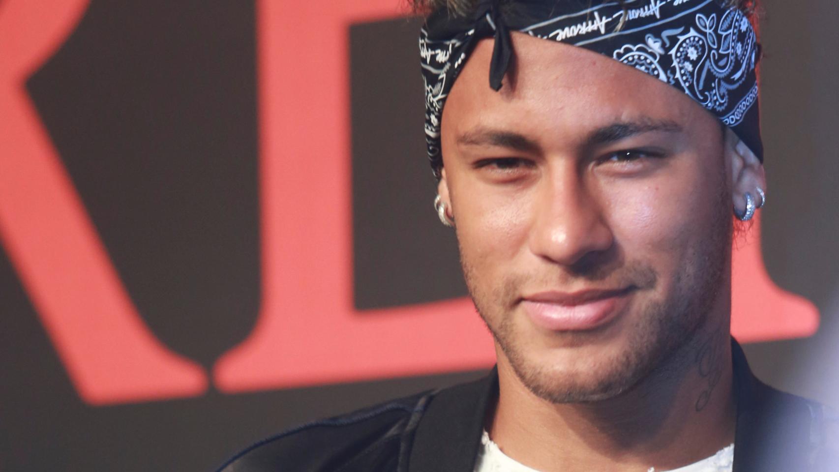 Neymar en un acto vinculado a la moda en Shanghai.