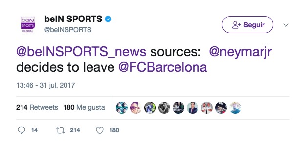 Neymar, más cerca del PSG