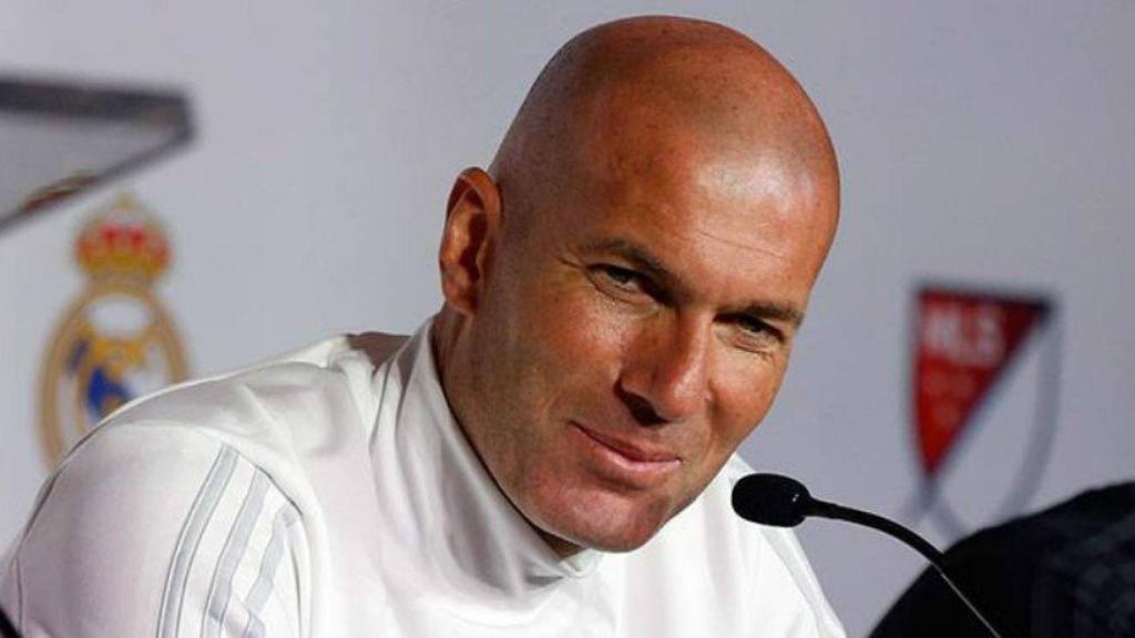 Zidane en rueda de prensa