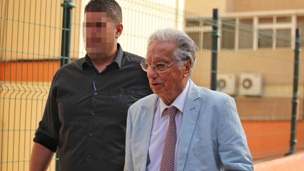 Juan Padrón, vicepresidente económico de la RFEF, el día de su detención.