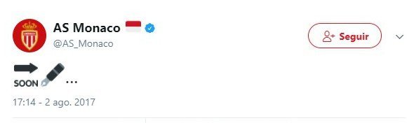 El Mónaco incendia Twitter anunciando un importante acuerdo