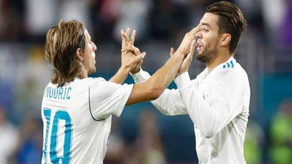 Modric y Kovacic
