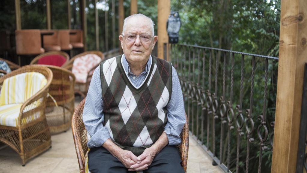 Don Efraín, de 92 años, fue el primer colonizador del valle de San Gerardo de Dota.