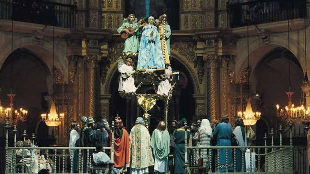 En 'El Misterio de Elche' sólo hay cabida para niños y hombres