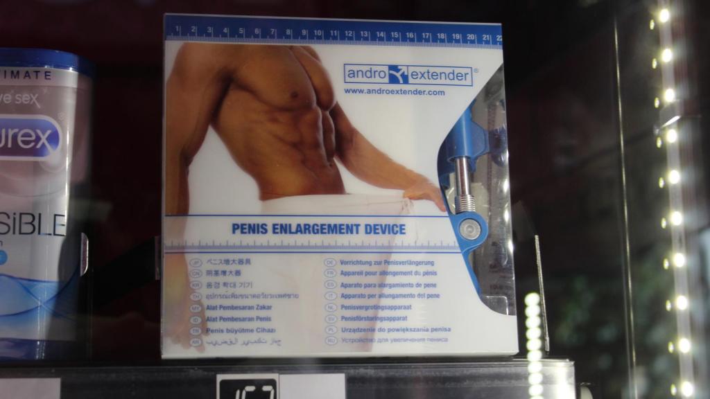 La extensión de pene es uno de los productos más populares.