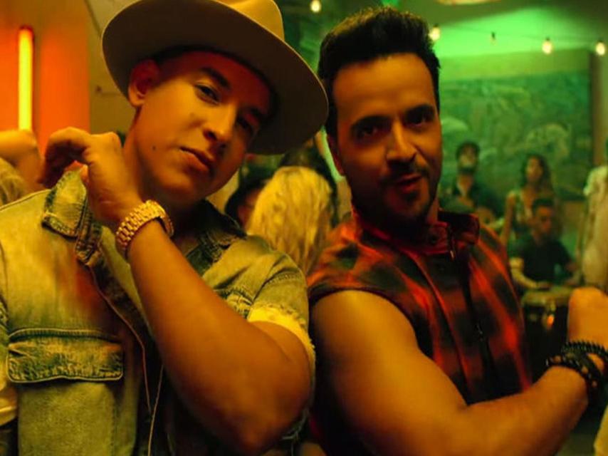 Luis Fonsi y Daddy Yankee en el vídeo de Despacito.