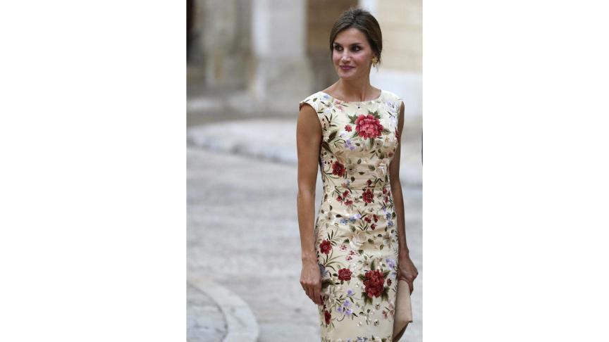 La reina Letizia, este viernes por la noche