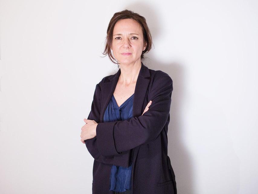 La socióloga Belén Barreiro, en la sede de su empresa, en Madrid.