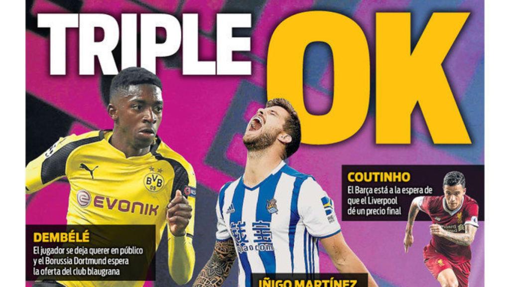 Portada Sport (05/08/17)