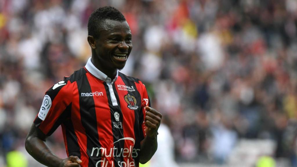 Jean Michaël Seri, en un encuentro con el Niza.